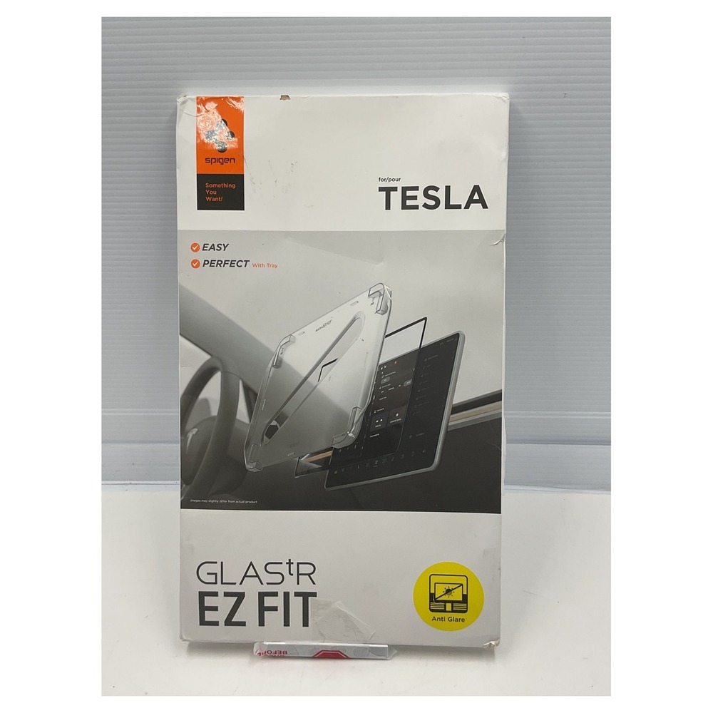 Spigen Glas.tR‎ EZ Fit Tesla 15.4" Console Screen Protector Anti-Glare New